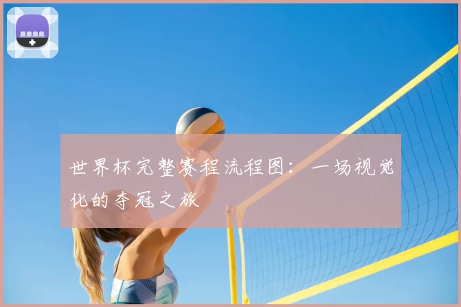 世界杯完整赛程流程图：一场视觉化的夺冠之旅