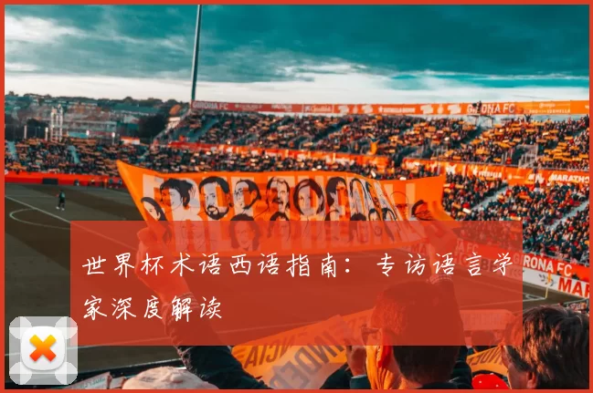 世界杯术语西语指南:专访语言学家深度解读
