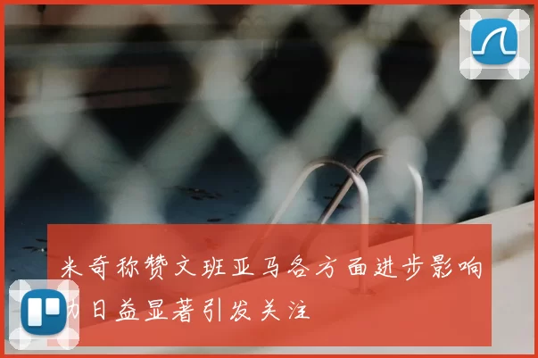 米奇称赞文班亚马各方面进步影响力日益显著引发关注